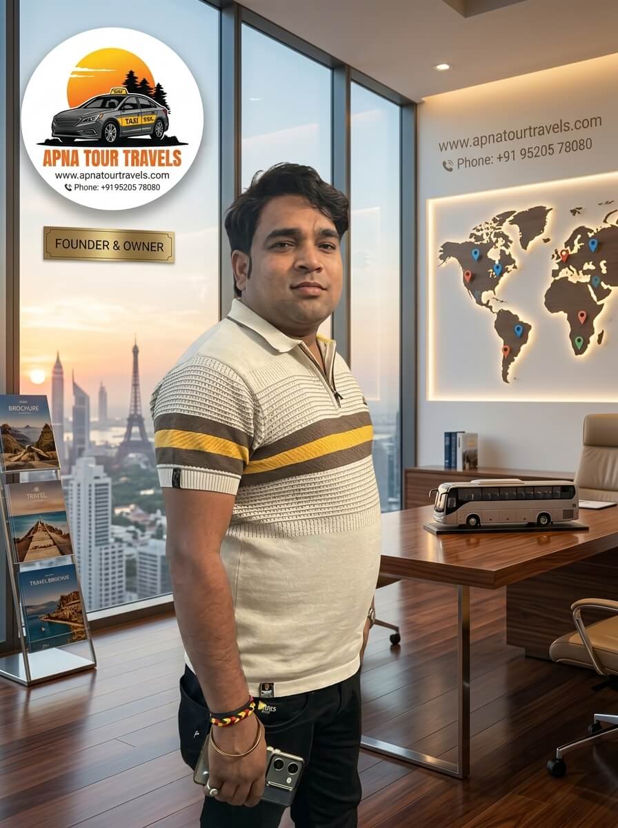Neeraj Sharma Founder of Apna Tour Travels Mathura Vrindavan